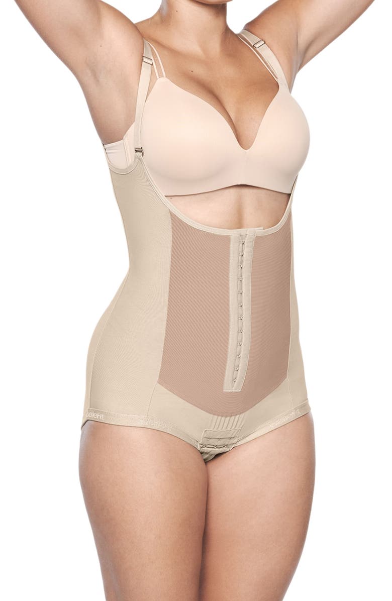 Bellefit Postpartum Bodysuit Corset Girdle, Main, color, 
