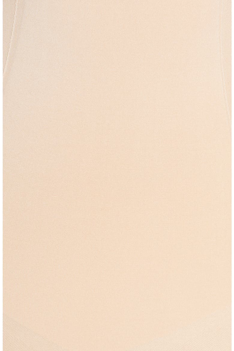 SPANXsculpt™ OnCore Open-Bust Mid-Thigh Bodysuit, Alternate, color, SOFT BEIGE