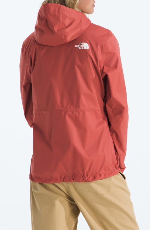 The North Face Alta Vista Hooded Water Repellent Jacket In Red
