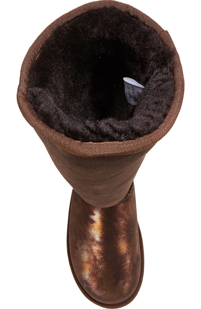 Australia Luxe Collective Cosy Genuine Shearling Tall Boot, Alternate, color, Bronze