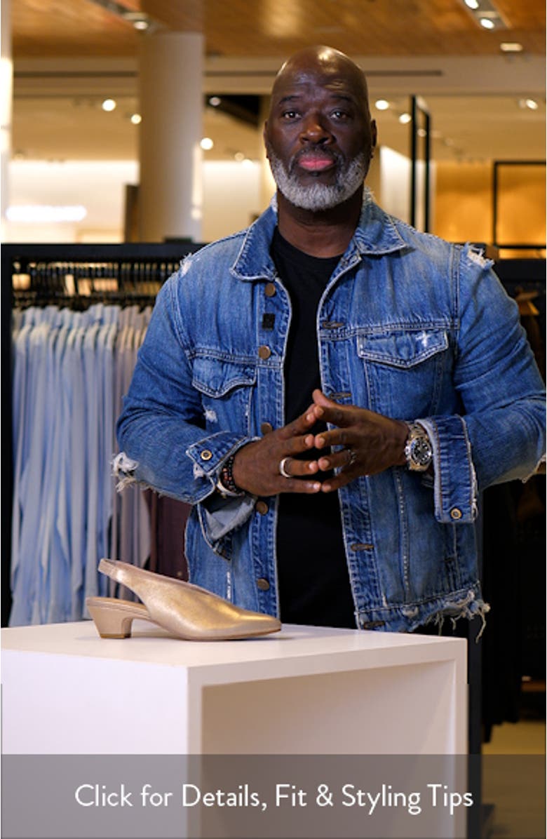 Moddie Slingback Pump, sales video thumbnail