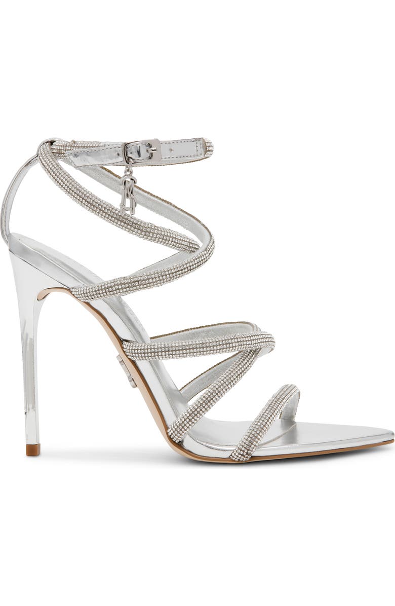 Steve Madden Sky Ankle Strap Pointed Toe Sandal, Alternate, color,