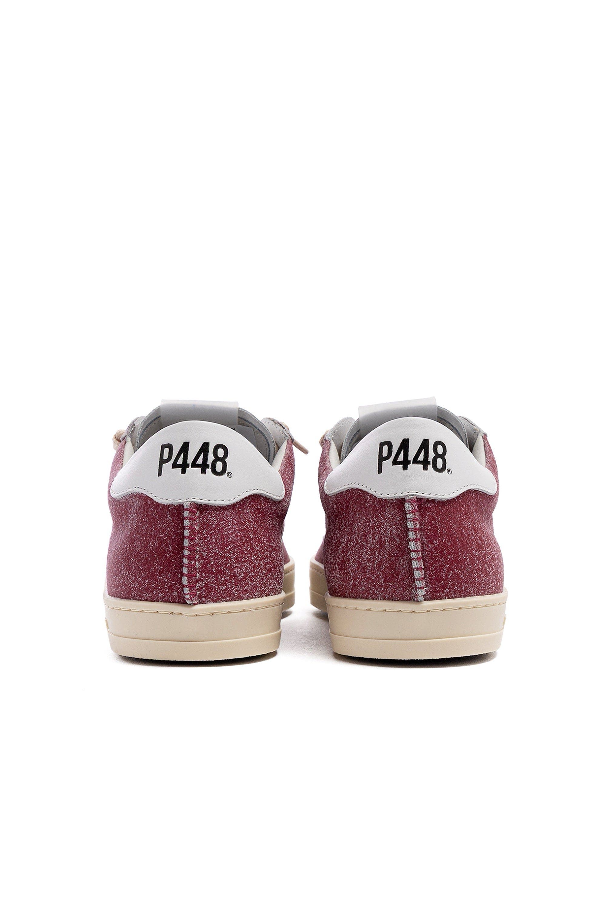 P448 John Sneaker, Alternate, color, Deco Burgundy