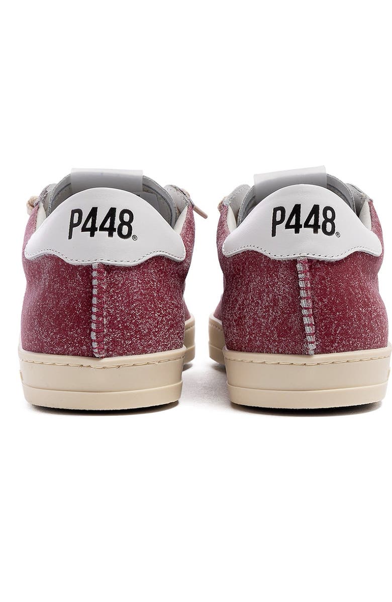 P448 John Sneaker, Alternate, color, Deco Burgundy