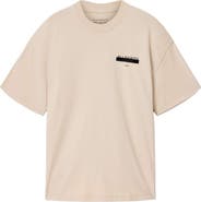 AllSaints Redact Mock Neck Graphic T-Shirt