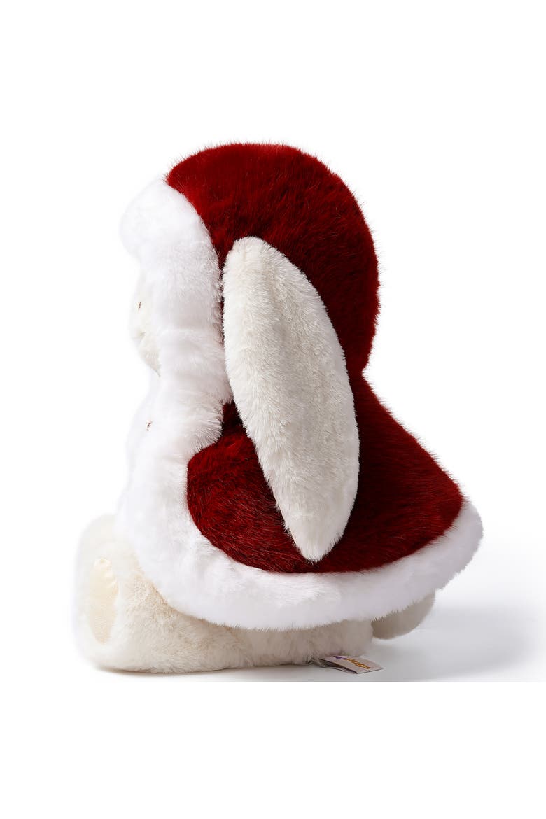 Red Riding Hood Smiling Rabbit 9.8in Plush, Alternate, color, Multicolored
