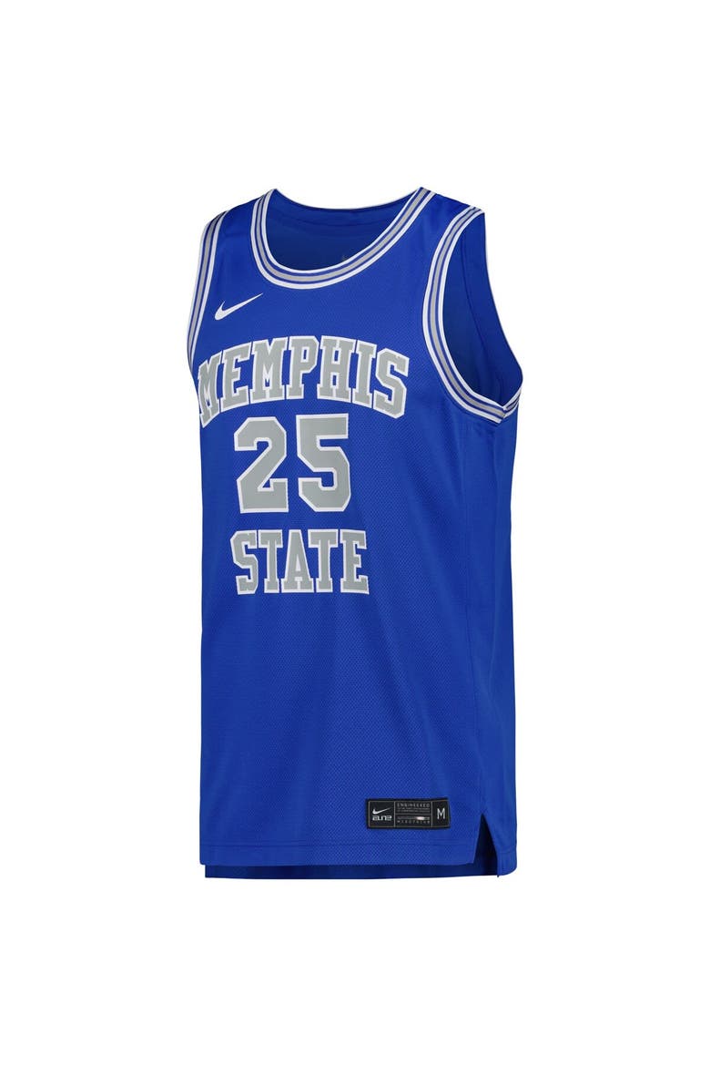 Men's Nike Penny Hardaway Royal Memphis Tigers Retro Performance Basketball Jersey, Alternate, color, Royal