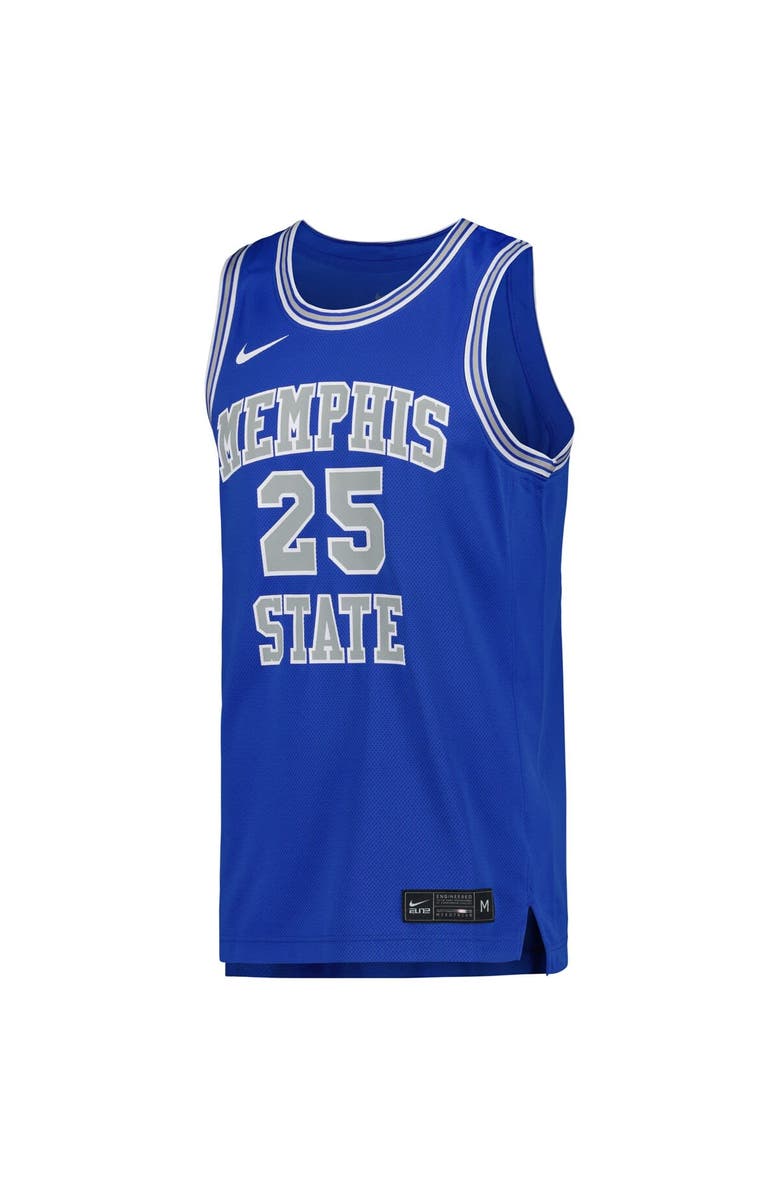 Nike Men's Nike Penny Hardaway Royal Memphis Tigers Retro Performance Basketball Jersey, Alternate, color, Royal
