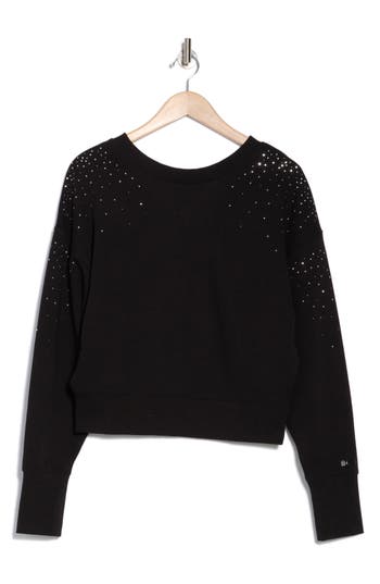 HUGO BOSS BOSS ORANGE ELAY RHINESTONE SWEATSHIRT