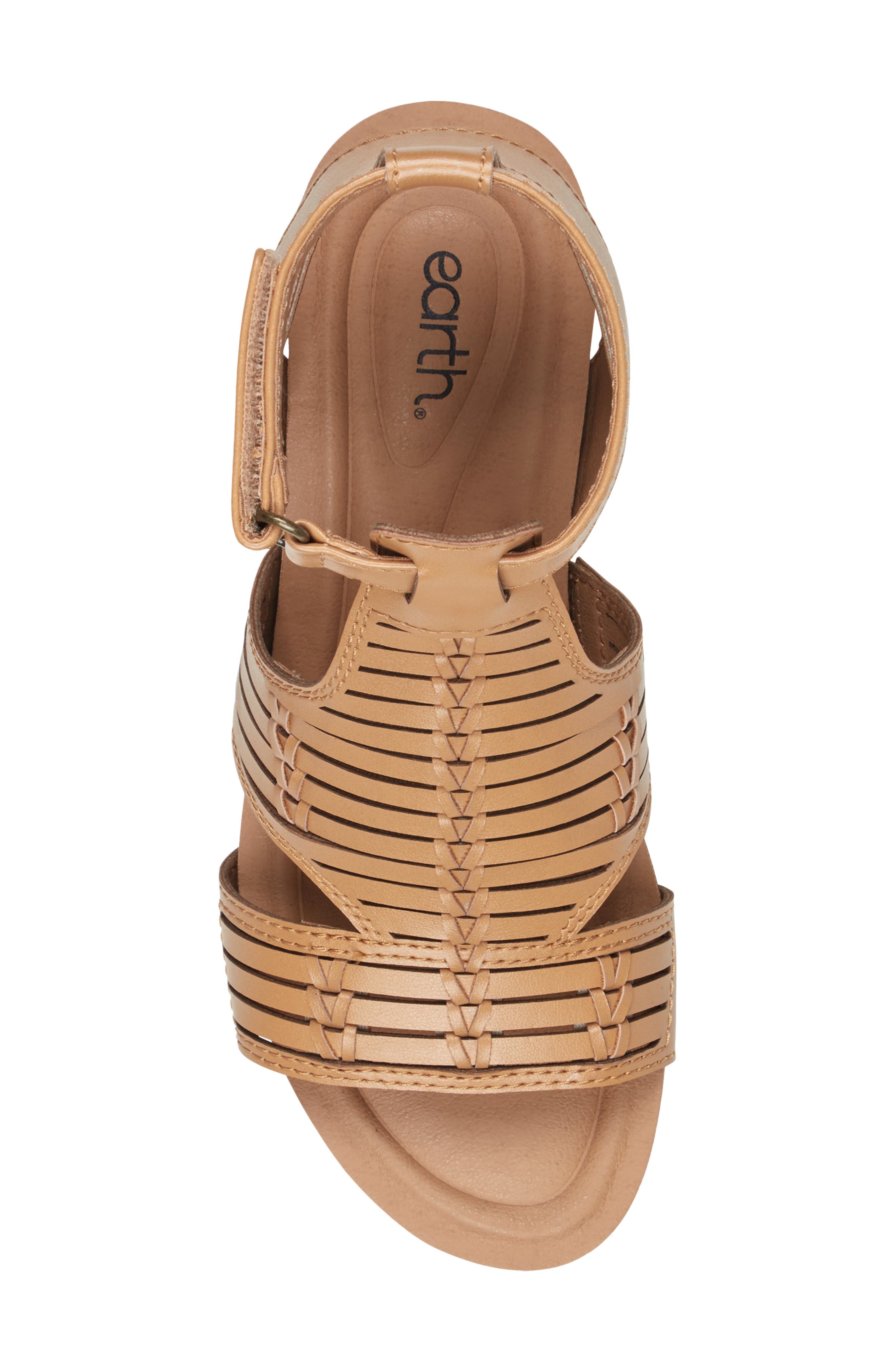Helodie Wedge Sandal, Alternate, color, TAN