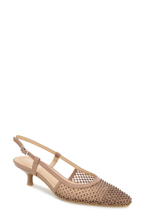 Maggie Mesh Slingback Pump (Women)