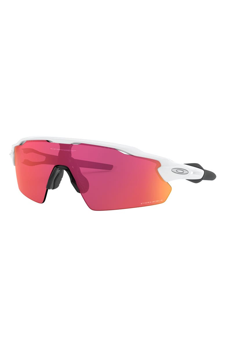 Oakley Radar EV Pitch 138mm Prizm<sup>™</sup> Shield Sunglasses, Alternate, color, White/ Purple Pink