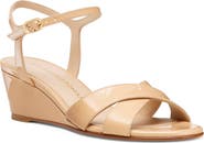 Stuart Weitzman Dayna Ankle Strap Wedge Sandal