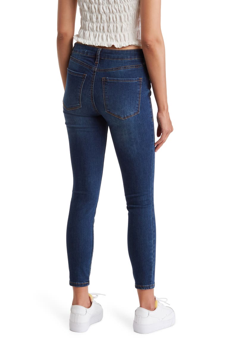 Ellie High Rise Ankle Crop Skinny Jeans, Alternate, color, NORTH MARLEY