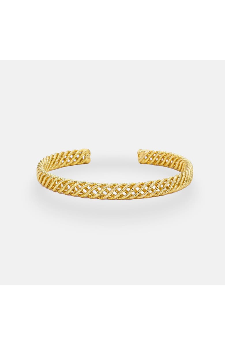 Ivy & Pearl Co. The Wessex Braided Cuff, Main, color, Gold