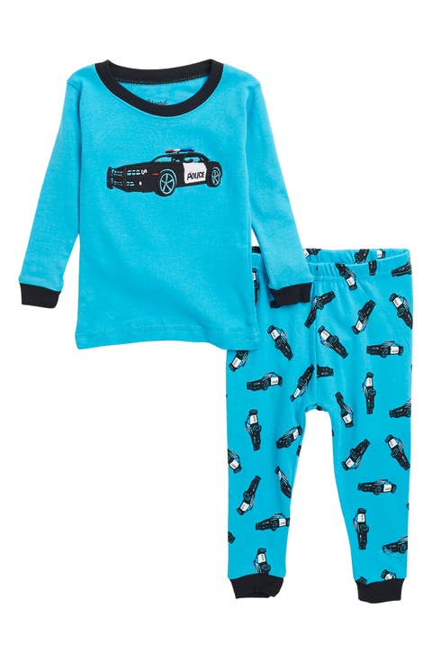 Two-Piece Printed Cotton Pajamas, Vehicles & Machines