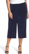 Vikki Vi High Rise Stretch Knit Crop Pants
