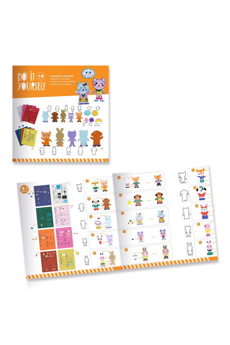 DIY Funky Family Arts & Crafts Kit, Alternate, color, MULTI