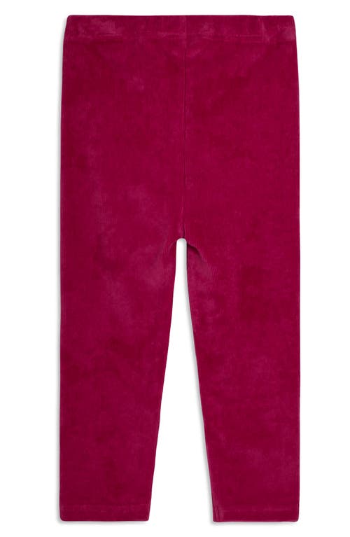JOJO MAMAN BÉBÉ JOJO MAMAN BEBE CHERRY PRINT SWEATSHIRT & CORDUROY LEGGINGS SET