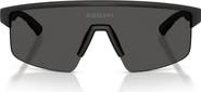 Burberry BE4498 138mm Rectangle Shield Sunglasses