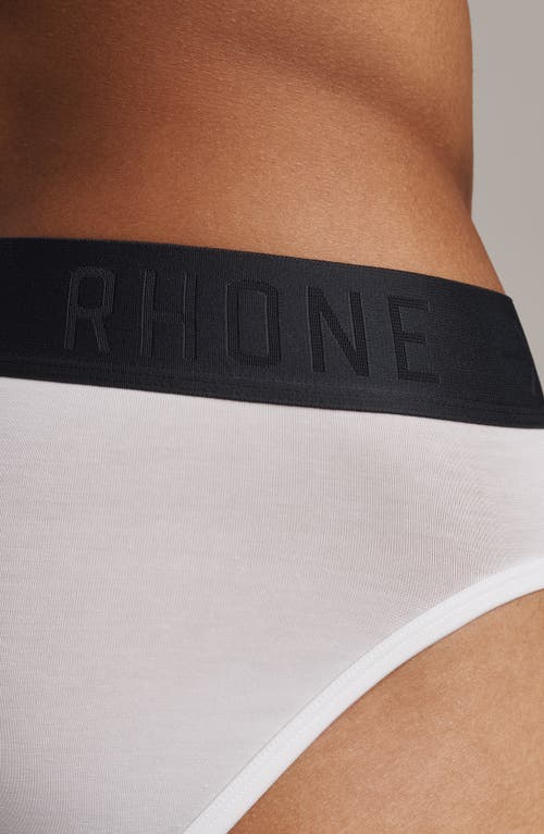 Rhone C.o.r. Briefs In White