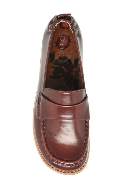B O C By Børn Laci Penny Loafer In Burgundy
