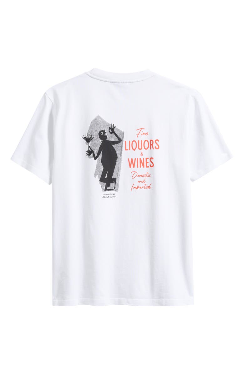 Percival Carlo Mixologist T-Shirt, Alternate, color, White