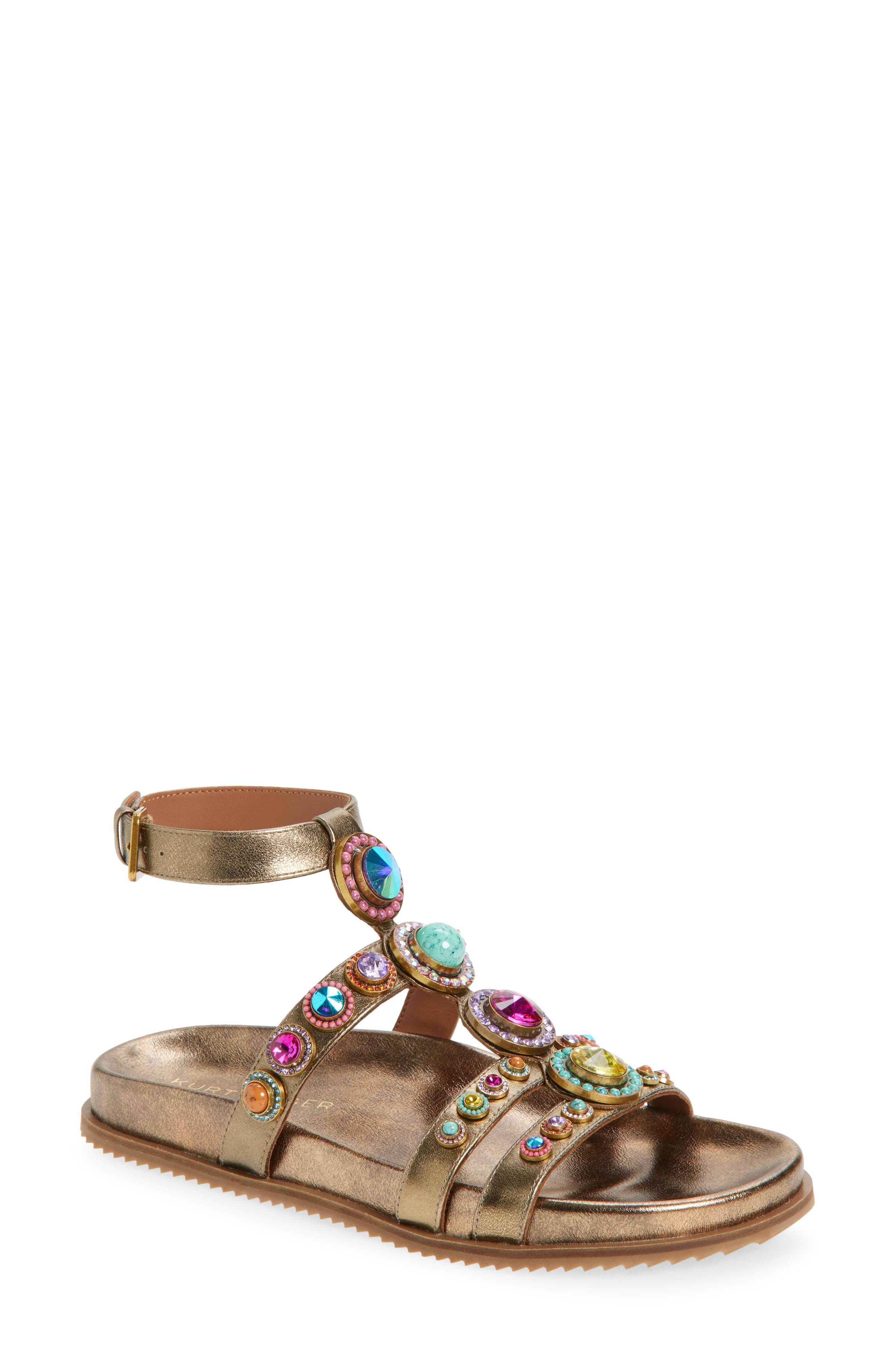 Kurt Geiger London Octavia Flexi Gladiator Sandal, Main, color, 