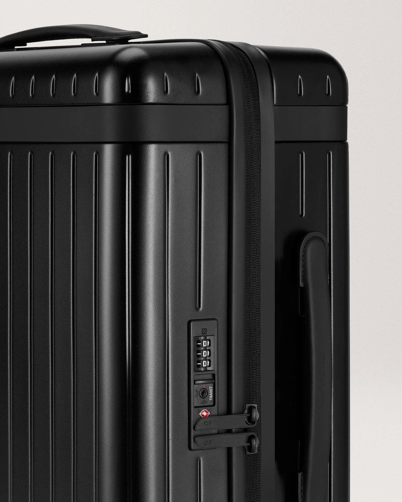 Carl Friedrik The Carry-on Suitcase, Alternate, color, Black / Black