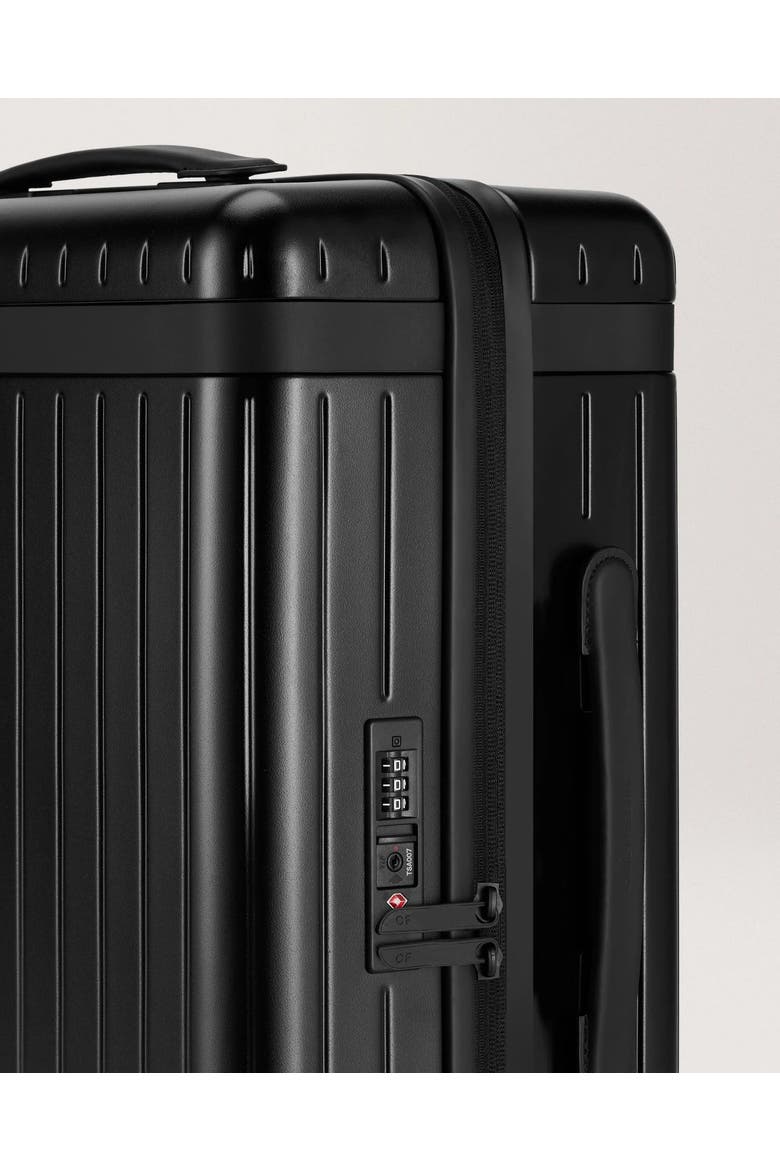 The Carry-on Zipped Suitcase, Alternate, color, Black / Black