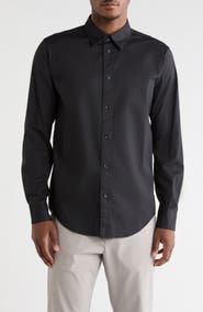 rag & bone Zane Stretch Cotton Button-Up Shirt