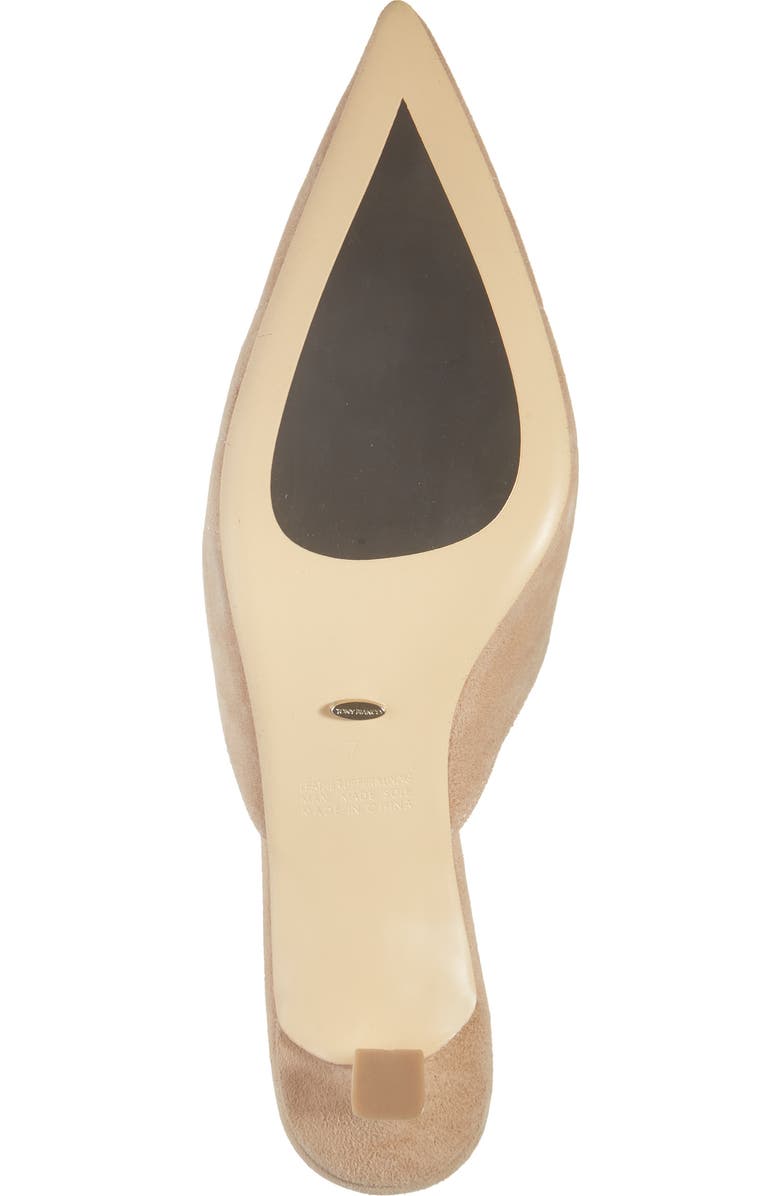 Tony Bianco Cammie Pointed Toe Kitten Heel Mule, Alternate, color, Wheat Suede