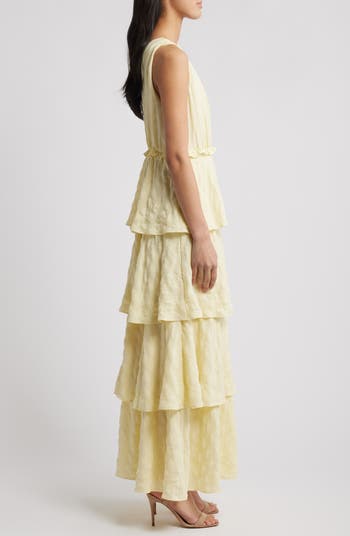 Floral Tiered Maxi Dress