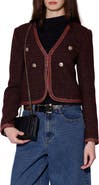 Walter Baker Elodie Tweed Jacket