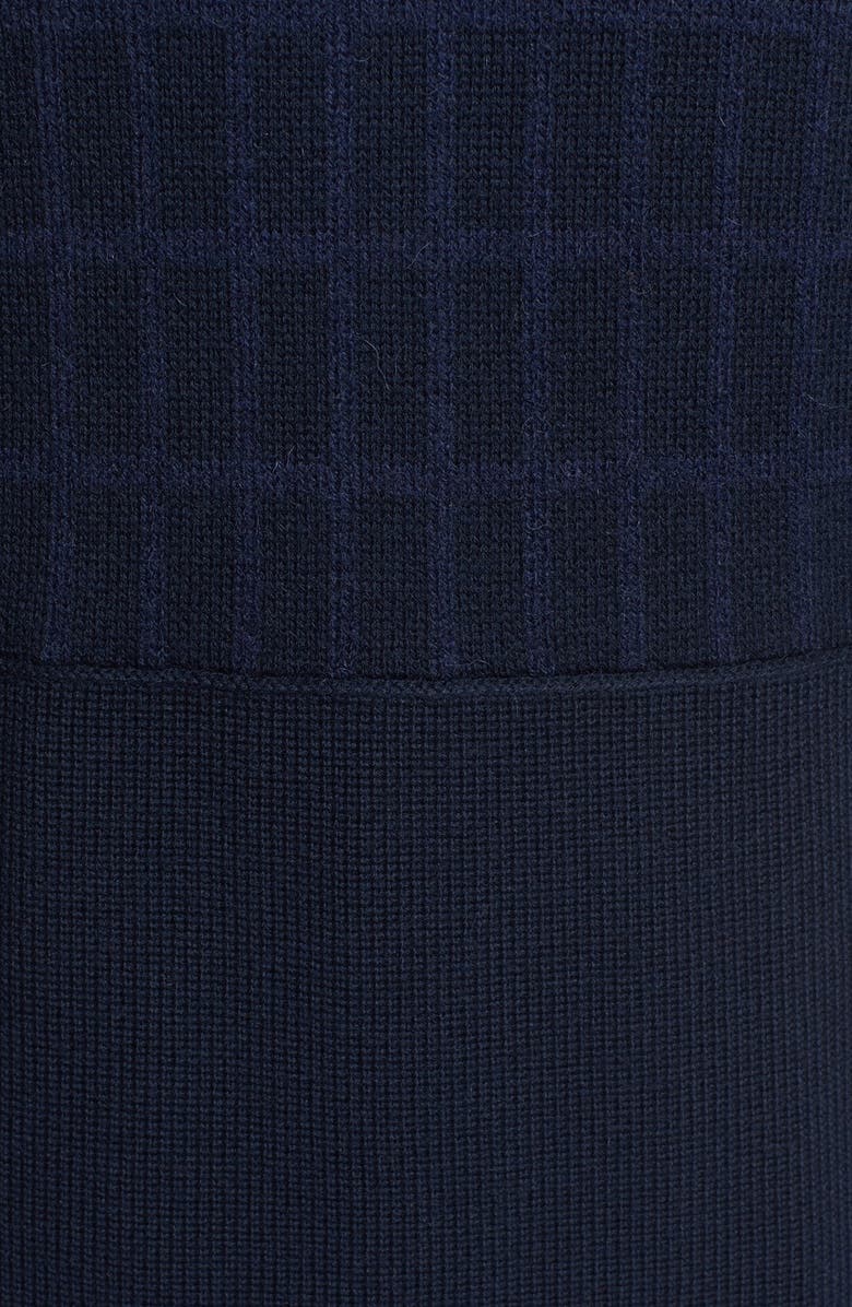 Tory Burch 'Miriam' Print Sweater Coat, Alternate, color, 