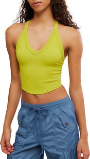 Free People FP Movement All Clear Crop Racerback Tank