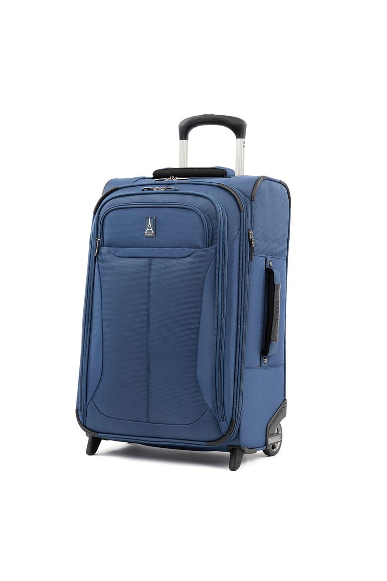 Tourlite Softside Expandable 22" Rollaboard Carry On Rollaboard Luggage, Alternate, color, Blue