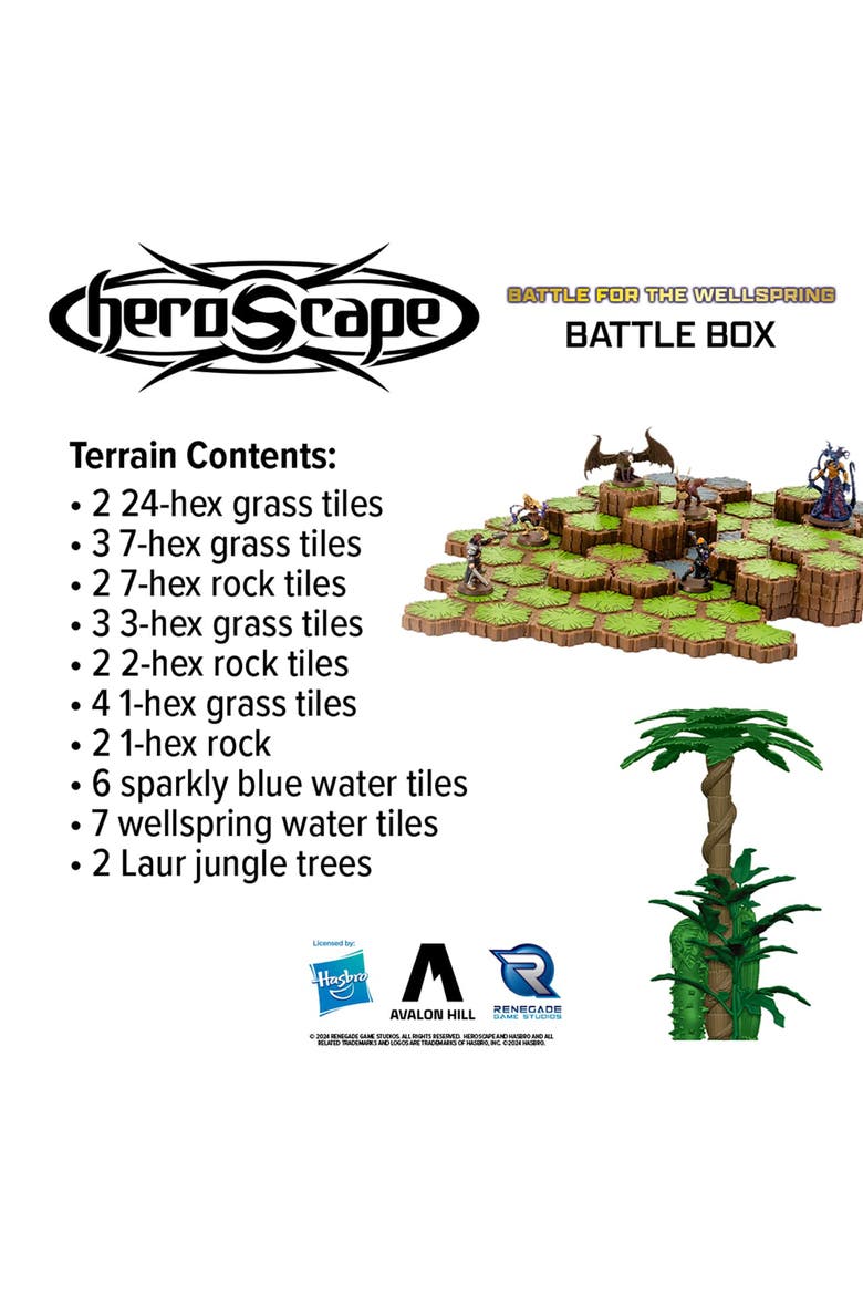 Heroscape Battle Wellspring Battle Box, Alternate, color, Multicolored