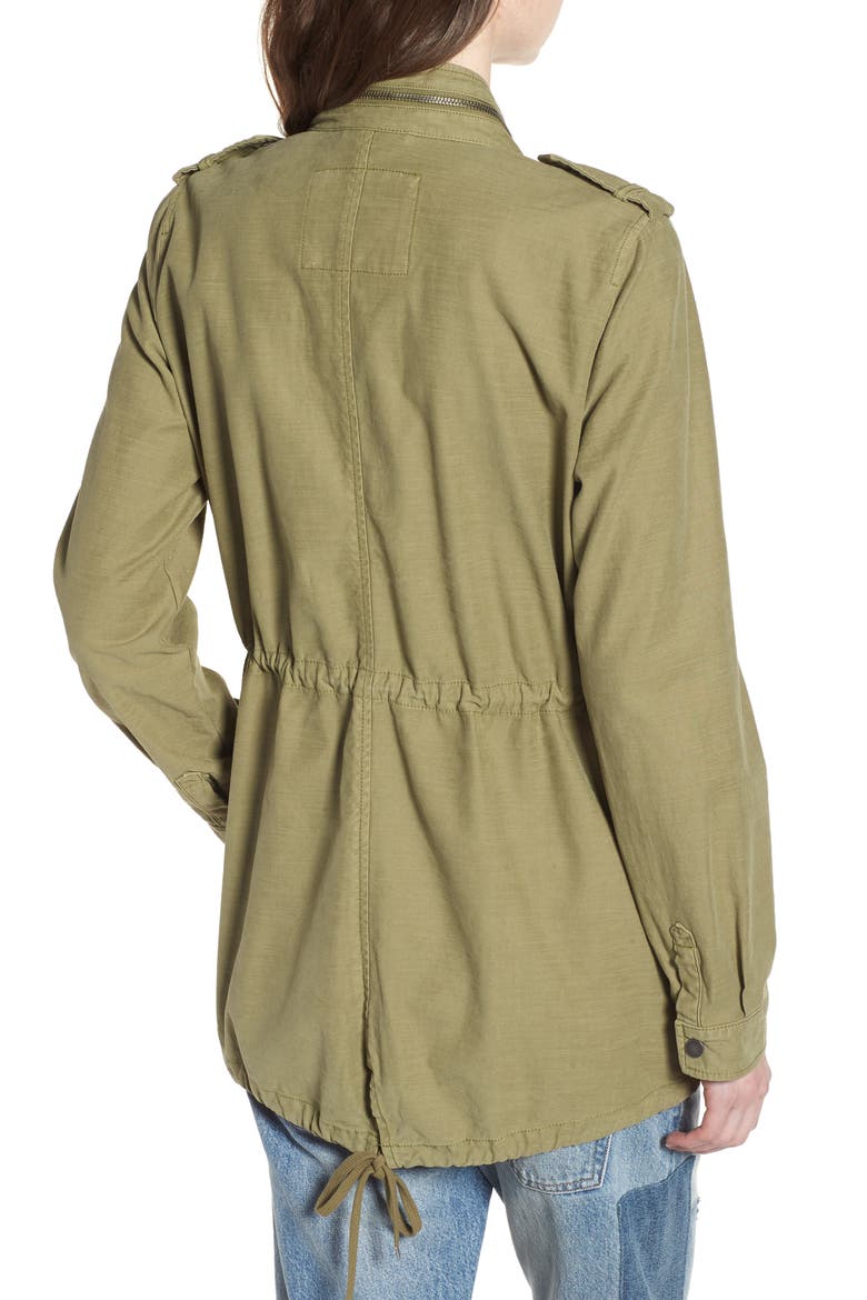 Levi's® Cotton 4-Pocket Jacket, Alternate, color, ARMY GREEN