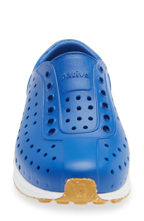 Native Shoes Robbie Sugarlite Slip-on Shoe In Victoria Blue/shell White