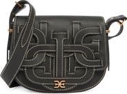 Sam Edelman Small Bay Leather Saddle Crossbody Bag