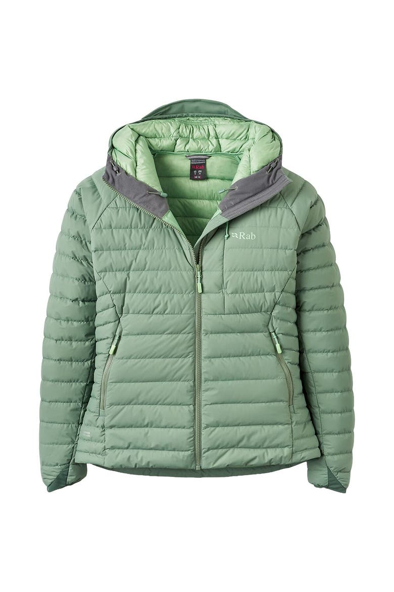 Microlight Windstopper Hoodie - Women's, Alternate, color, Dark Fig Green