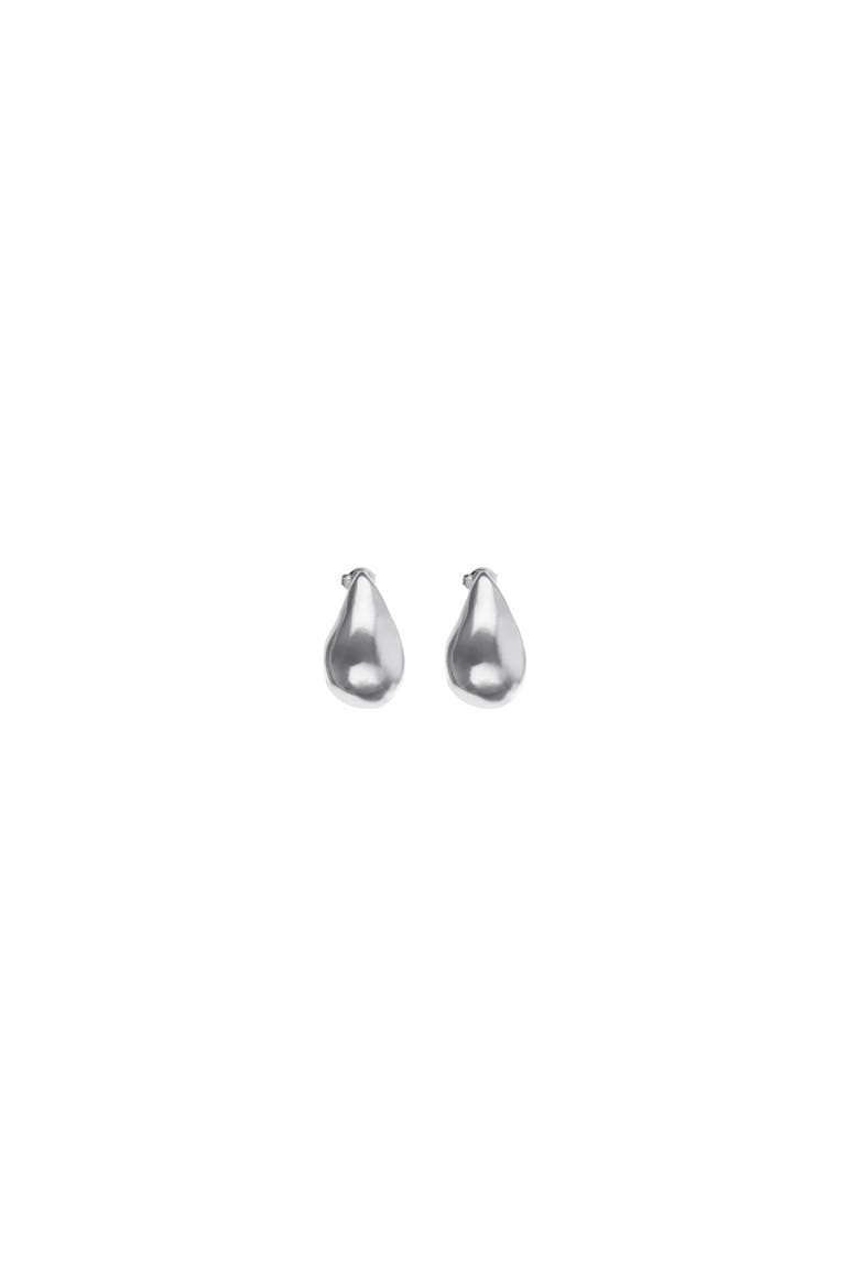 Silver-Tone Drop Earrings, Main, color, Silver