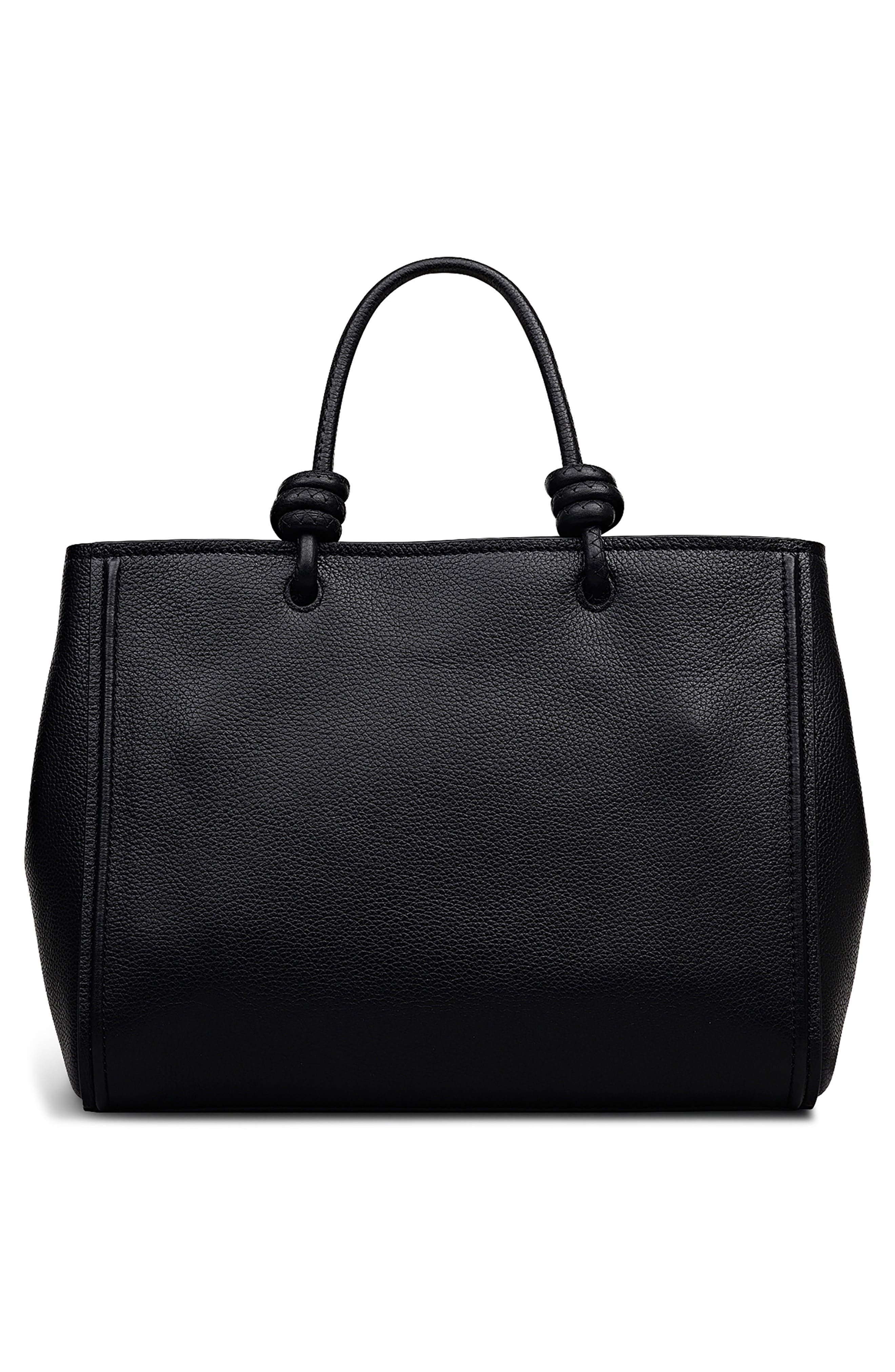 Ridgeway Gardens Medium Satchel, Alternate, color, BLACK
