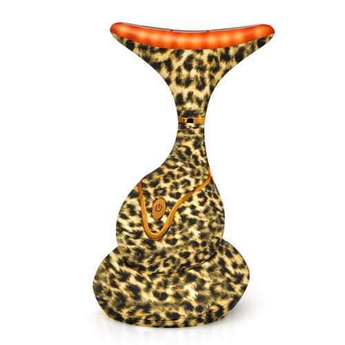 Glo24k Unleash The Power Of Gold 7 Color Led Neck & Face Massager Deluxe