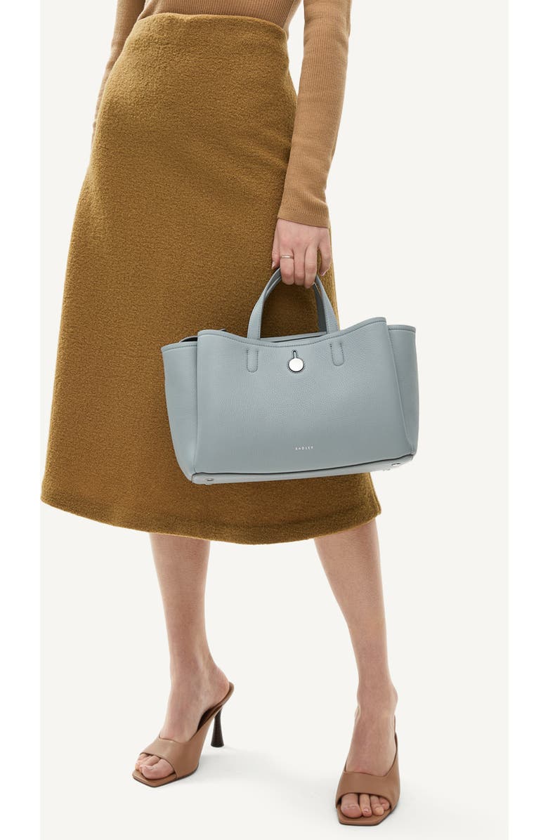Radley Bathurst Mews Medium Ziptop Satchel Bag, Alternate, color, Artichoke