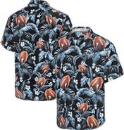 Tommy Bahama Men's Tommy Bahama Black Penn State Nittany Lions Veracruz Cay First Down Blooms Button-Up Shirt
