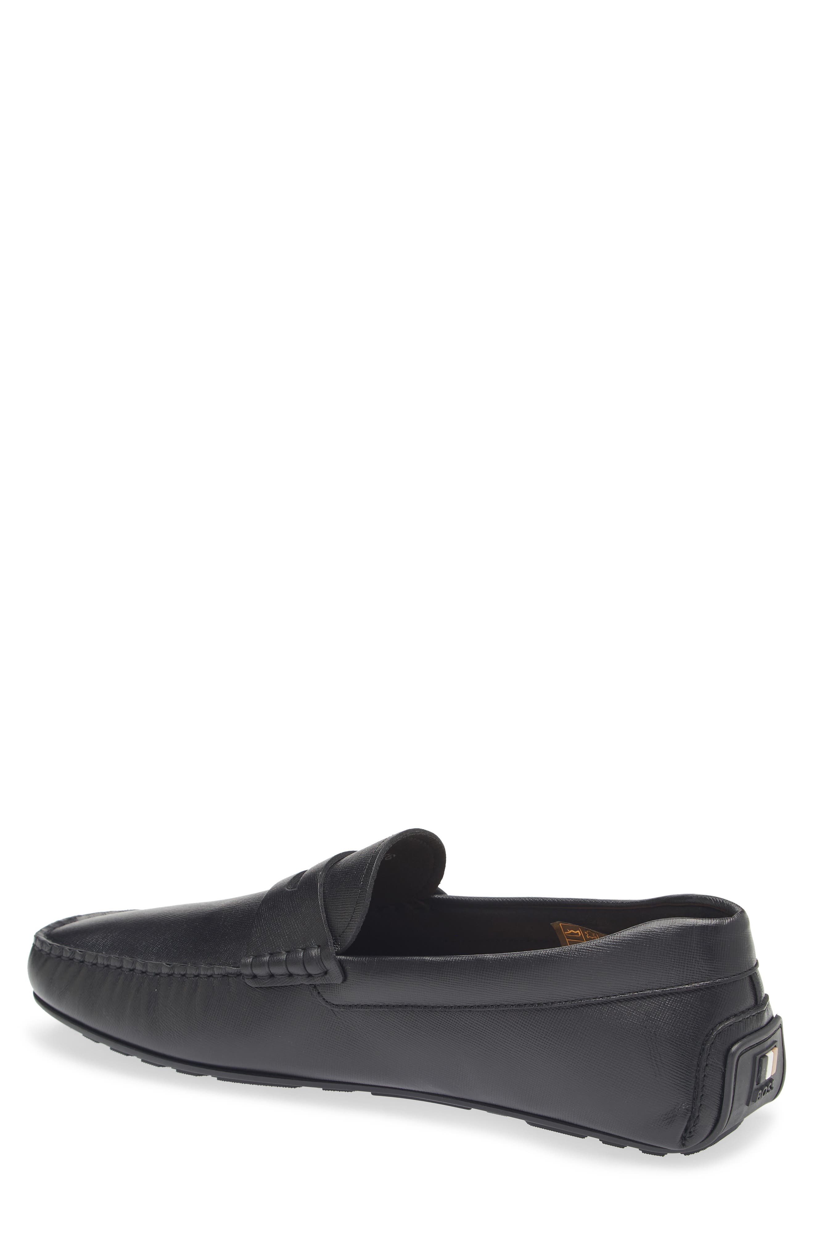 BOSS Noel Penny Loafer, Alternate, color, Black