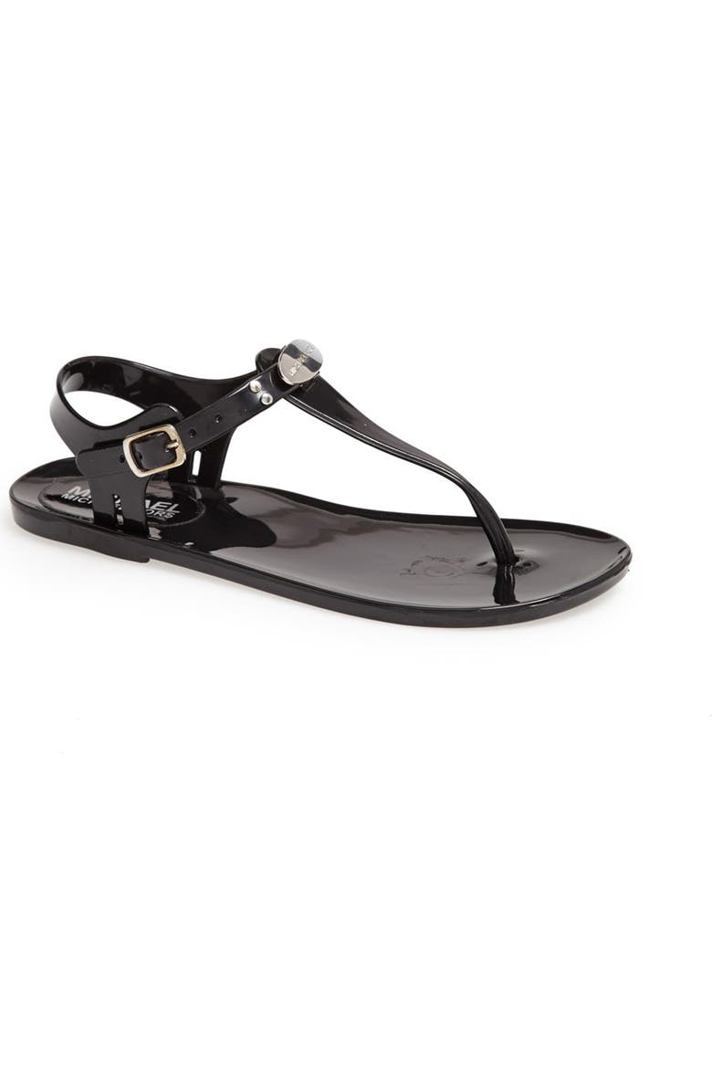 MICHAEL Michael Kors 'Hailey' Jelly Sandal, Main, color,