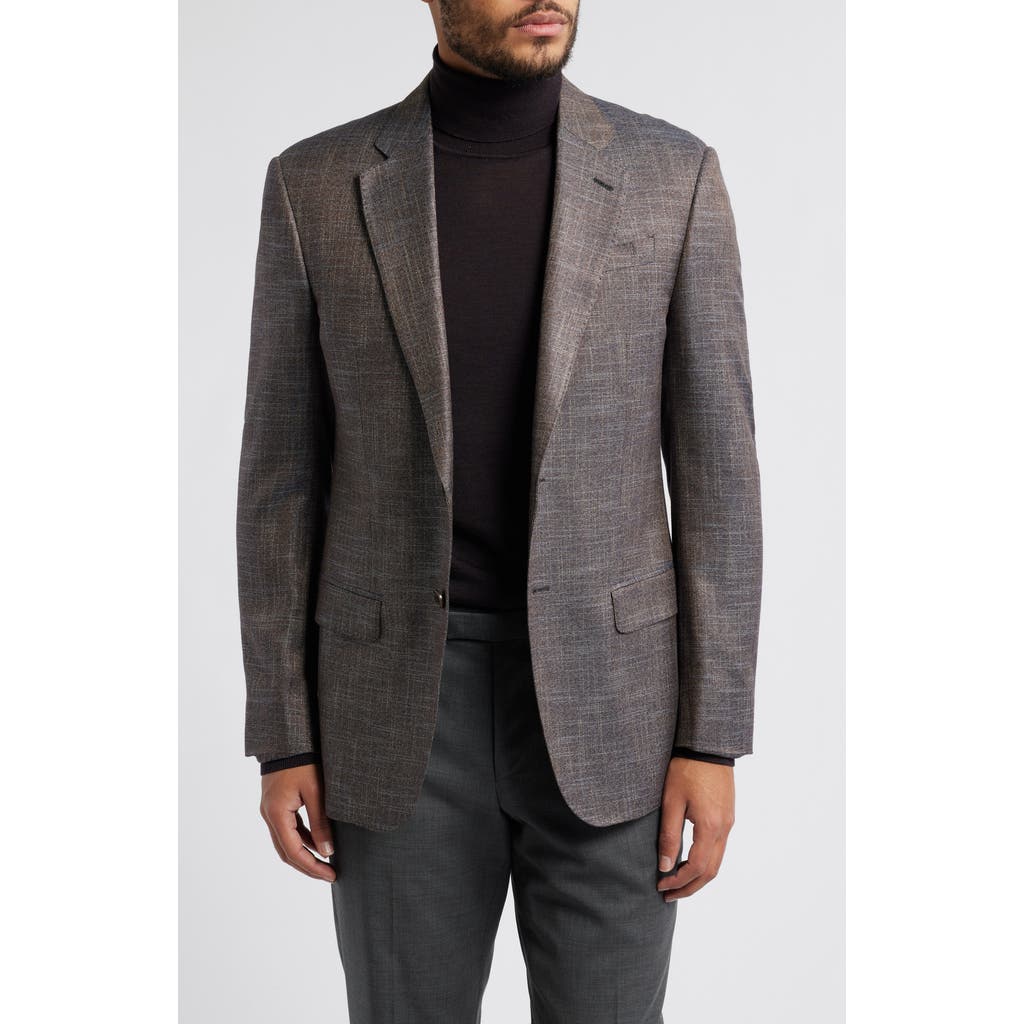 Emporio Armani Slub Mélange Sport Coat